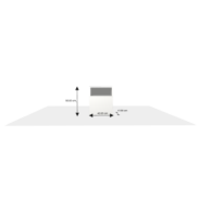 Meuble sur-mesure selon votre configuration : 6chevet-tiroir - Meuble bas/Buffet/Commode-Dimensions L=40 cm H=50 cm P=40 cm