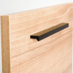 Poignée Angle aluminium - Noir mat