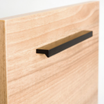 Poignée Angle Aluminium - Noir mat