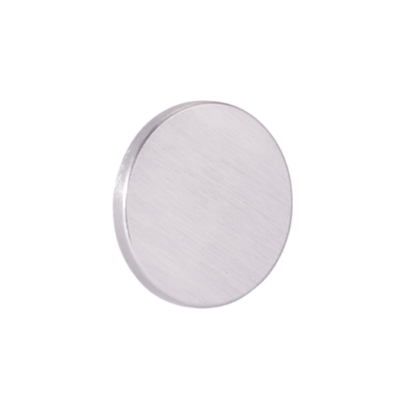 Poignée bouton plato - Nickelé mat