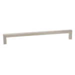 Poignée U Zamak - Nickelé brossé