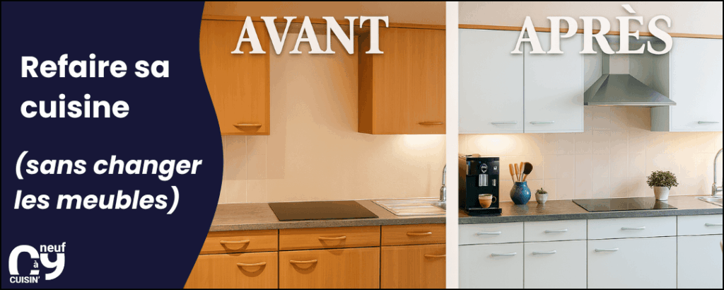 cuisine rénovée avant-après