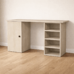 Bureau sur mesure bois blanchi