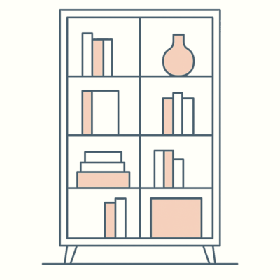 Bibliothèque sur-mesure à configurer
