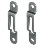 Fixations murales fixes et invisibles + usinages inclus pour meuble suspendu (la paire)