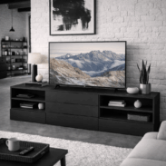Meuble TV sur mesure style moderne