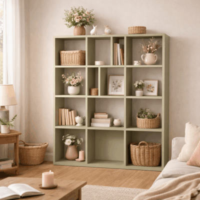 Bibliothèque sur mesure originale