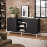 Buffet sur mesure moderne sur pieds