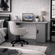 Bureau sur mesure à double placard