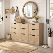 Commode sur mesure en bois rangement