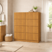 Commode sur mesure 8 tiroirs en bois