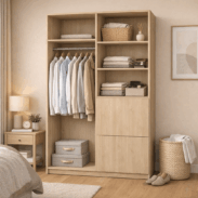 Dressing sur mesure sans porte classique