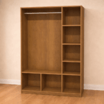 Dressing sur mesure simple avec rangements