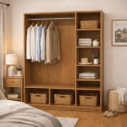 Dressing sur mesure simple avec rangements