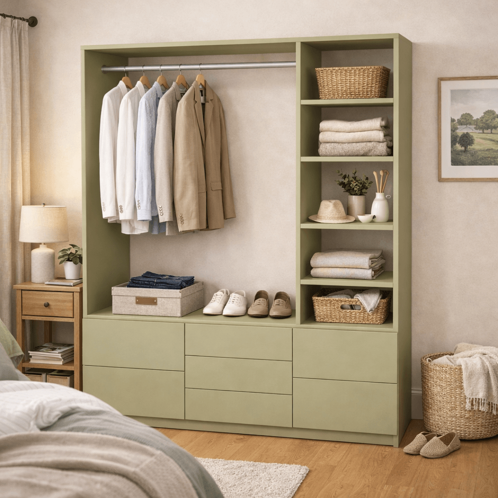 Dressing sur mesure avec grande penderie