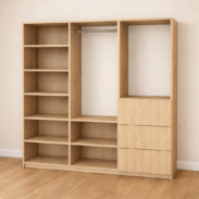 Dressing sur mesure avec rangements divers