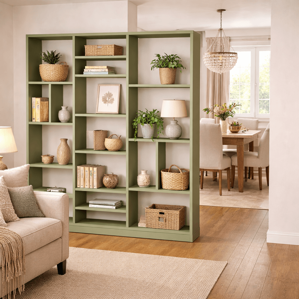 Grande étagère sur mesure multifonctions