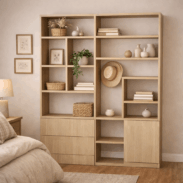 Etagère sur mesure avec tiroirs