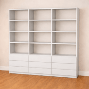 Etagère sur mesure rangements multiples