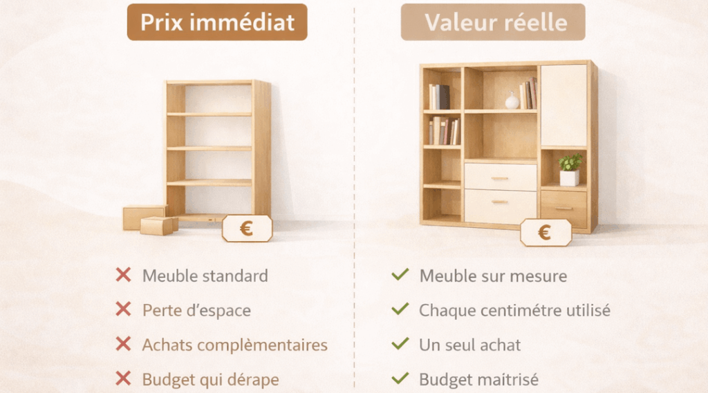 avantage meuble sur mesure