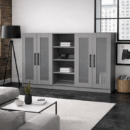 Meuble bas sur mesure double placard