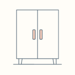 dressing portes battantes