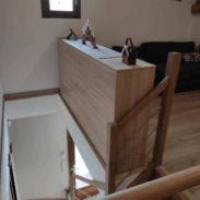 Dos du meuble visible