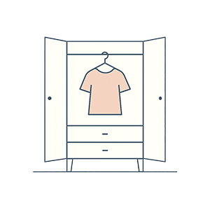 dressing sur mesure sans porte