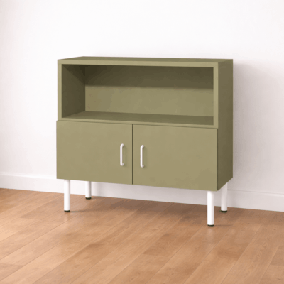 Meuble bas sur mesure design ergonomique
