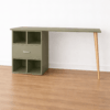 Bureau sur mesure avec pied et grand caisson