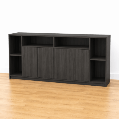Commode sur mesure moderne noire