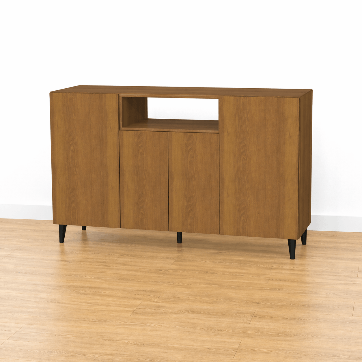 Buffet sur mesure bois avec pieds